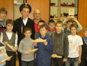 Луговой А.С. со своими учениками